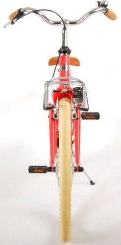 Volare Melody Kinderfiets - Meisjes - 24 Inch - Koraal Rood - Prime Collection -Winkel Voor Fietsbenodigdheden 596x1200