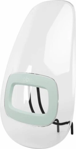 Bobike Windscherm GO - Macaron Grey -Winkel Voor Fietsbenodigdheden 613x1200 4