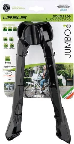 Standaard 2-Poot Ursus Jumbo Zwart 26" / 275mm -Winkel Voor Fietsbenodigdheden 617x1200 2