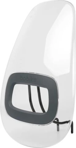 Bobike Windscherm GO - Macaron Grey -Winkel Voor Fietsbenodigdheden 617x1200 7
