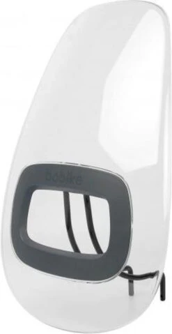 Bobike Windscherm GO - Macaron Grey -Winkel Voor Fietsbenodigdheden 619x1200 3