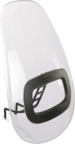 Bobike Windscherm ONE+ - Urban Black -Winkel Voor Fietsbenodigdheden 627x1200 1