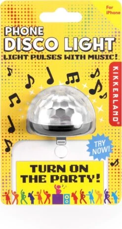 Kikkerland Discolamp - IPhone - Via De Lightning Connector Van Je Telefoon - Zwart -Winkel Voor Fietsbenodigdheden 642x1200 2