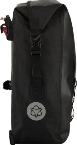 AGU Tech Enkele Fietstas Shelter - Zwart - 21 L - Waterdicht - KLICKfix Module Rail -Winkel Voor Fietsbenodigdheden 642x1200