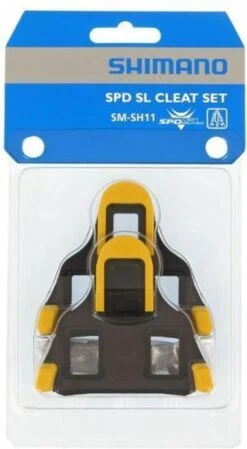 Shimano Schoenplaatjes SM-SH11 Spd-SL Geel (6 Graden) -Winkel Voor Fietsbenodigdheden 660x1200 1