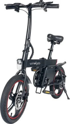 Merkloos Windgoo B20 PRO - E Bike - Elektrische Fiets - 16 Inch - 250W - 7.8Ah Batterij - Max. 25km/u - Zwart - Incl. GSM Houder -Winkel Voor Fietsbenodigdheden 683x1200
