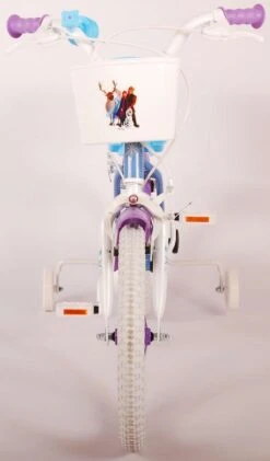 Disney Frozen 2 Kinderfiets - Meisjes - 16 Inch - Blauw - Twee Handremmen -Winkel Voor Fietsbenodigdheden 704x1200
