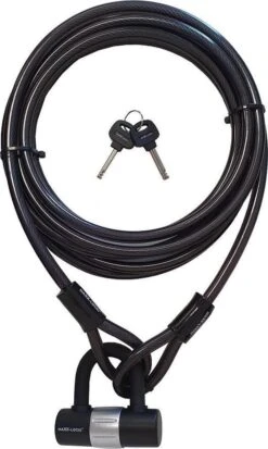 Maxx-Locks Oban Kabelslot - 10 Meter X 12mm (Bootslot, Tuinmeubel Slot, Terras Slot)