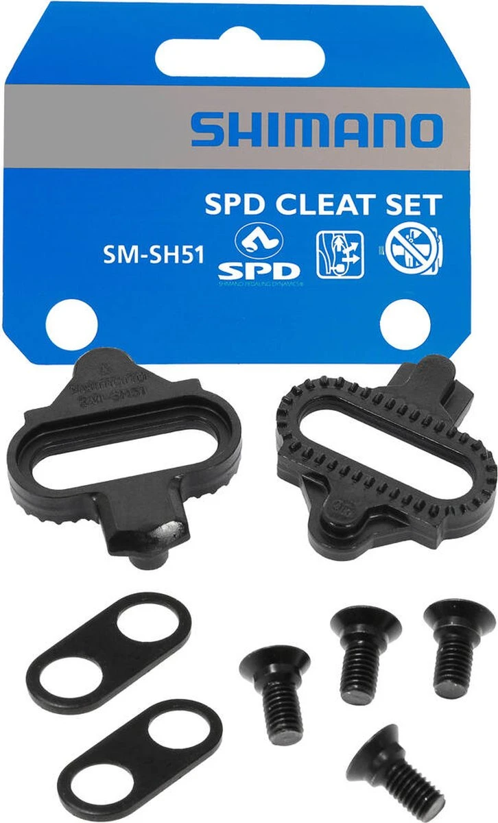 Shimano Schoenplaatjes Spd Zwart Sh51 15 Shimano Schoenplaatjes Spd Zwart Sh51 - Afbeelding 13