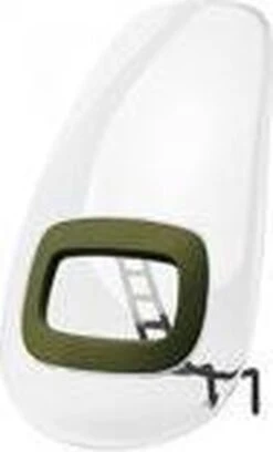 Bobike Windscherm ONE+ - Olive Green -Winkel Voor Fietsbenodigdheden 727x1200 2