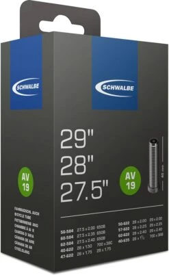 Schwalbe Binnenband 27.5/29 X 1.5/2.4 (40/62-584/635) Av 40 Mm -Winkel Voor Fietsbenodigdheden 737x1200 3