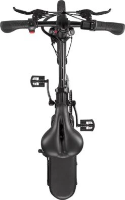 F-Wheel DYU A5 - Elektrische Vouwfiets - E Bike - 14 Inch - 7.5 Ah - 25km/u - Zwart -Winkel Voor Fietsbenodigdheden 754x1200