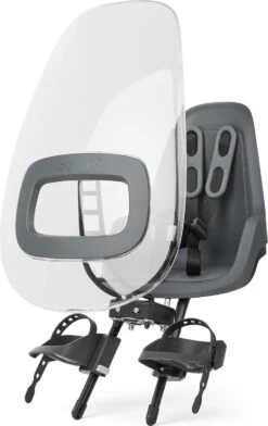 Bobike Windscherm ONE+ - Urban Grey -Winkel Voor Fietsbenodigdheden 756x1200 1