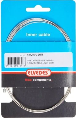 Schakel Binnenkabel Elvedes Voor Shimano 2250mm RVS ø1,1mm Shimano N-nippel (op Kaart) -Winkel Voor Fietsbenodigdheden 767x1200 2