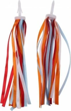 PexKids Fraaie Franje Stuurslingers - Streamers - Stuur Versiering 26 Cm Blauw/Oranje -Winkel Voor Fietsbenodigdheden 769x1200 3