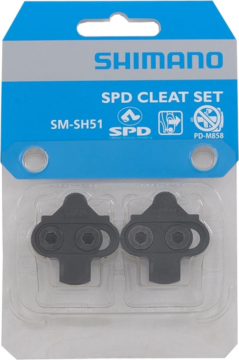 Shimano Schoenplaatjes Spd Zwart Sh51 7 Shimano Schoenplaatjes Spd Zwart Sh51 - Afbeelding 5