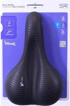 Selle Royal Avenue Moderate 8467 - Fietszadel - Gel - Zwart -Winkel Voor Fietsbenodigdheden 798x1200 1