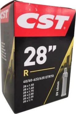 Cst Binnenband 28 X 1.50/2.35 Inch (40/60-622/635) Dv 40 Mm -Winkel Voor Fietsbenodigdheden 800x1200 30