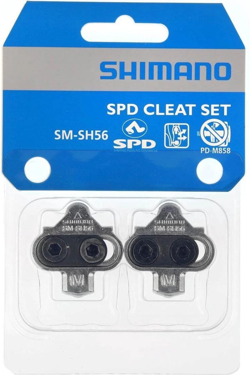 Shimano Schoenplaatjes Spd Zilver Sh56 Set 3 Shimano Schoenplaatjes Spd Zilver Sh56 Set