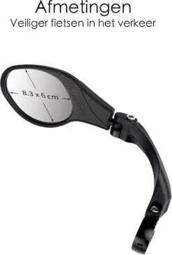 Merkloos Fietsspiegel Ebike Universeel - Zwart - Linker Spiegel - Verstelbaar - Universele Fietsspiegel - Fietsspiegel Op Stuur - Links - Fietsspiegel Achteruitkijk Spiegel - Fietsspiegels Electrische Fiets -Winkel Voor Fietsbenodigdheden 813x1200 2