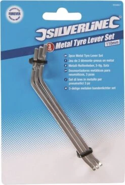 Silverline Bandenlichter - Bandenlepel - 110 Mm - Metaal - 3 Stuks -Winkel Voor Fietsbenodigdheden 816x1200