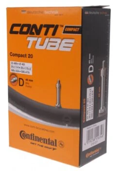 Continental Compact 20 - Binnenband Fiets - Frans Ventiel - 40 Mm - 20 X 1 1/4 - 1 3/8 - 1.75 - 2.00 -Winkel Voor Fietsbenodigdheden 843x1200 2