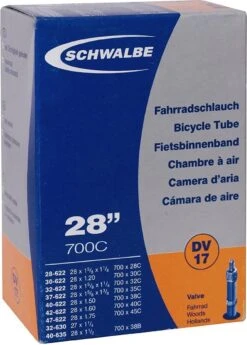 Schwalbe Binnenband - AV17 - 28 Inch X 1.10 - 1.75 - Auto Ventiel - 40mm -Winkel Voor Fietsbenodigdheden 860x1200 3