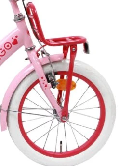 Amigo Sweetheart Meisjesfiets - Kinderfiets 16 Inch - Roze -Winkel Voor Fietsbenodigdheden 865x1200
