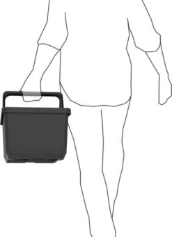 Fietsmand+Kliksysteem+Slot Voor Bagagedrager En Voordrager The Basky Basket Design Zwart -Winkel Voor Fietsbenodigdheden 870x1200 2