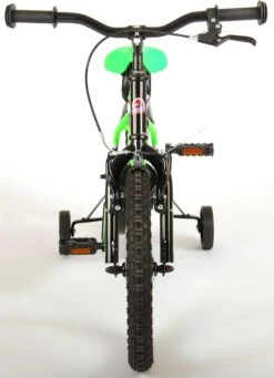 Volare Sportivo Kinderfiets - Jongens - 16 Inch - Neon Groen Zwart - 95% Afgemonteerd -Winkel Voor Fietsbenodigdheden 870x1200