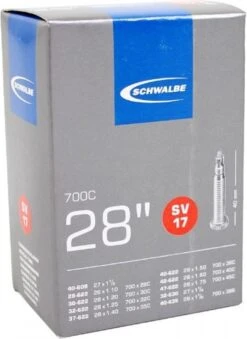 Schwalbe Binnenband - SV17 - 28 Inch X 1.10 - 1.75 - Frans Ventiel - 40mm -Winkel Voor Fietsbenodigdheden 875x1200 2