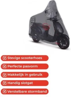 CUHOC Scooterhoes Voor De Sym Fiddle 2 & 3 (Met Hoog Windscherm) Stofvrij / Ademend / Waterdicht Redlabel 18 CUHOC Scooterhoes Voor De Sym Fiddle 2 & 3 (Met Hoog Windscherm) Stofvrij / Ademend / Waterdicht Redlabel -Winkel Voor Fietsbenodigdheden 881x1200