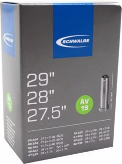 Schwalbe Binnenband 27.5/29 X 1.5/2.4 (40/62-584/635) Av 40 Mm -Winkel Voor Fietsbenodigdheden 892x1200 2