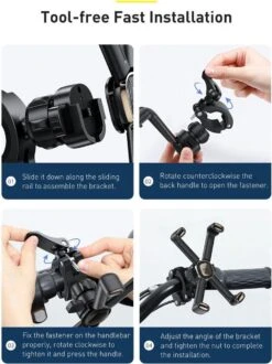 Baseus 360° Fiets Telefoonhouder Voor Smartphones 4.7 Tot 6.7 Inch -Winkel Voor Fietsbenodigdheden 898x1200 1