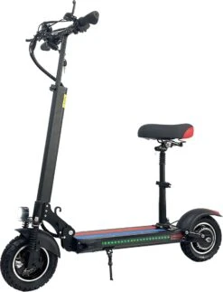Shoppen Voor Iedereen X2 Elektrische Step-10 Inch- 800 Watt Vouwbaar – 45 Km/u