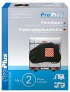 ProPlus Fietsbeschermhoes Voor 2 Fietsen Met Zichttas Voor Waarschuwingsbord Voor Caravans En Campers -Winkel Voor Fietsbenodigdheden 919x1200 1