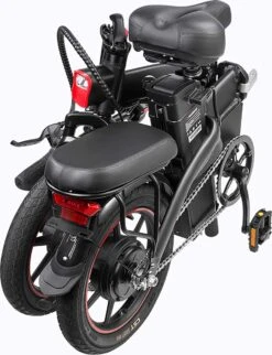 F-Wheel DYU A5 - Elektrische Vouwfiets - E Bike - 14 Inch - 7.5 Ah - 25km/u - Zwart -Winkel Voor Fietsbenodigdheden 920x1200