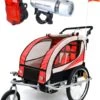 Fietskar Voor Kinderen - Met Buggyfunctie - En Schokbrekers - Rood -Winkel Voor Fietsbenodigdheden 948x1200 2