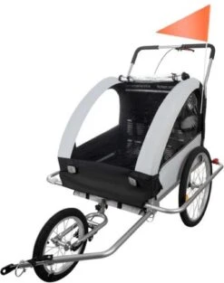 Fietskar Voor Kinderen - 3 In 1 - Geschikt Voor 2 Kinderen - Kinderfietskar - Fietskar Kind - Fietskar Hond -Winkel Voor Fietsbenodigdheden 948x1200 4