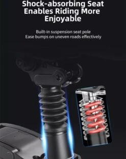 F-Wheel DYU A5 - Elektrische Vouwfiets - E Bike - 14 Inch - 7.5 Ah - 25km/u - Zwart -Winkel Voor Fietsbenodigdheden 952x1200