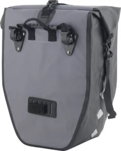 De HikeMeister® Luxe Waterdichte Enkele 20 Liter Fietstas – Grijs – Met Reflectie Veiligheid – 100% Waterdicht -Winkel Voor Fietsbenodigdheden 962x1200 1