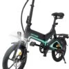 Merkloos Hitway 14F005 Elektrische Fiets E-bike | Opvouwbaar | 250W Motor | 7.5Ah | 16" | Zwart / Groen 2 Merkloos Hitway 14F005 Elektrische Fiets E-bike | Opvouwbaar | 250W Motor | 7.5Ah | 16" | Zwart / Groen -Winkel Voor Fietsbenodigdheden 981x1200