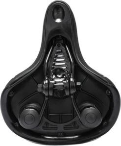 Voltano Fietszadel Met Gelpads - Zwart/Blauw - Uitsparing - Zadelvering - Unisex - Incl. Gratis Zadelstrop -Winkel Voor Fietsbenodigdheden 996x1200 3